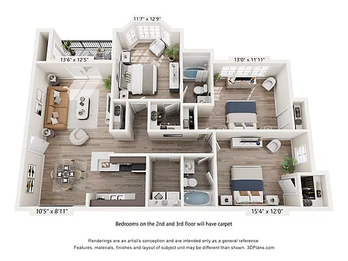 Floor plan The Dogwood