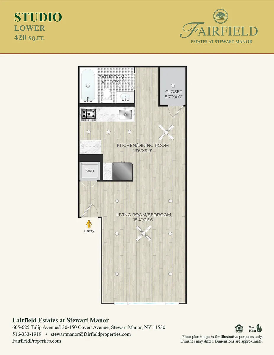 Floor plan Studio