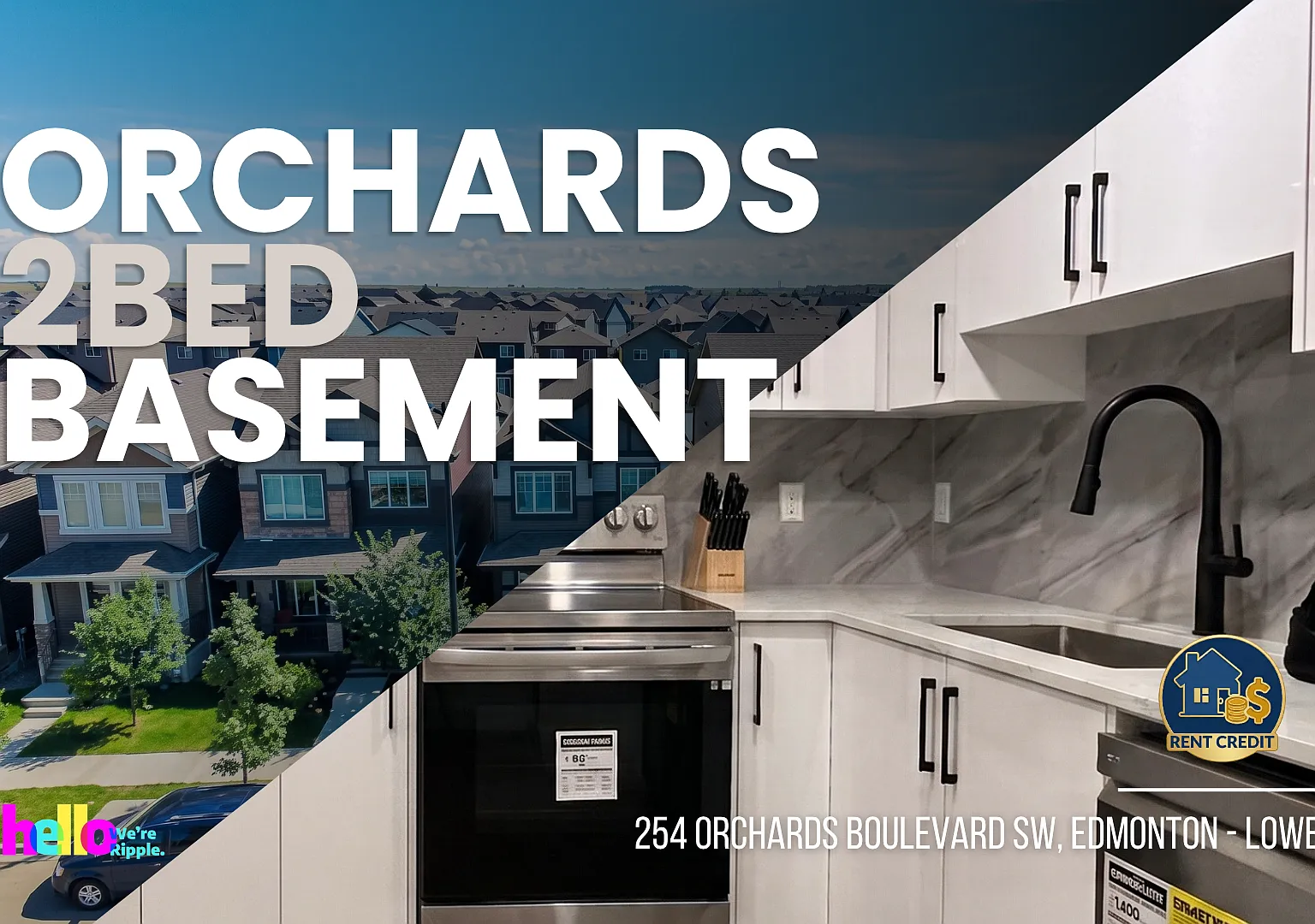 254 Orchards Boulevard SW, Edmonton - Lower — Photo 1