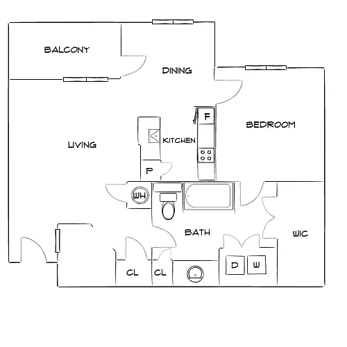 Floor plan Design 1C10