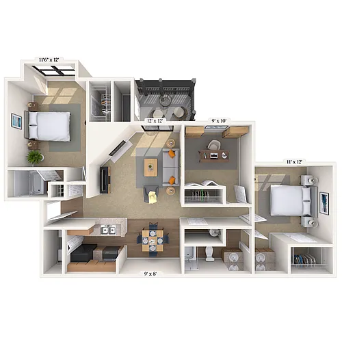 Floor plan The Windward