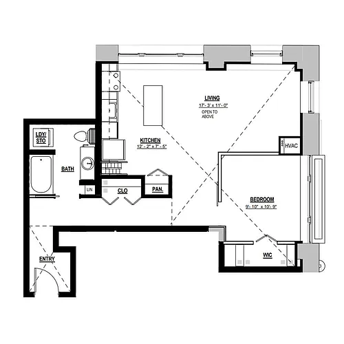 Floor plan A22