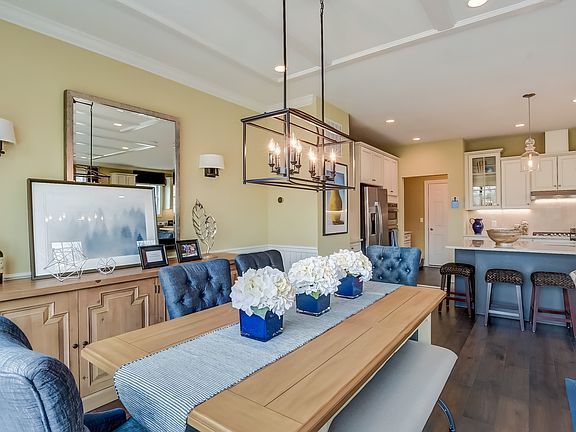 Intimate dining area
