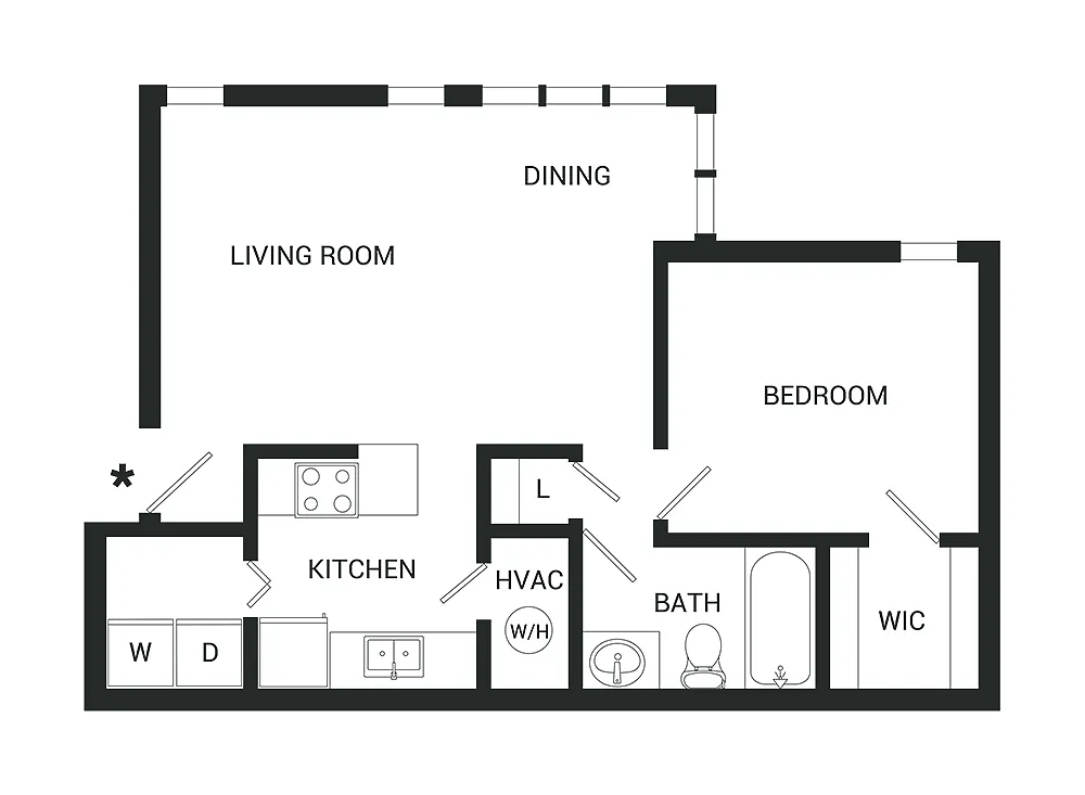 Floor plan Aspen