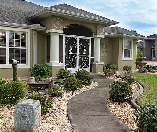 Sidewalk to front door