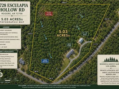 14728 Esculapia Hollow Rd, Rogers, AR, 72758