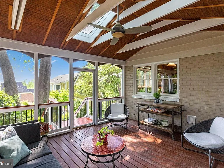 Screened porch