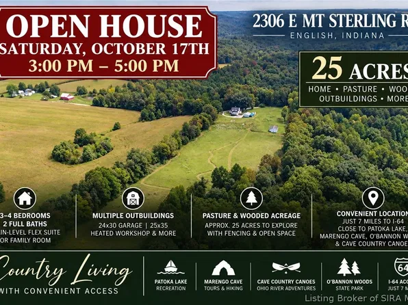 2306 E Mount Sterling Road, English, IN 47118