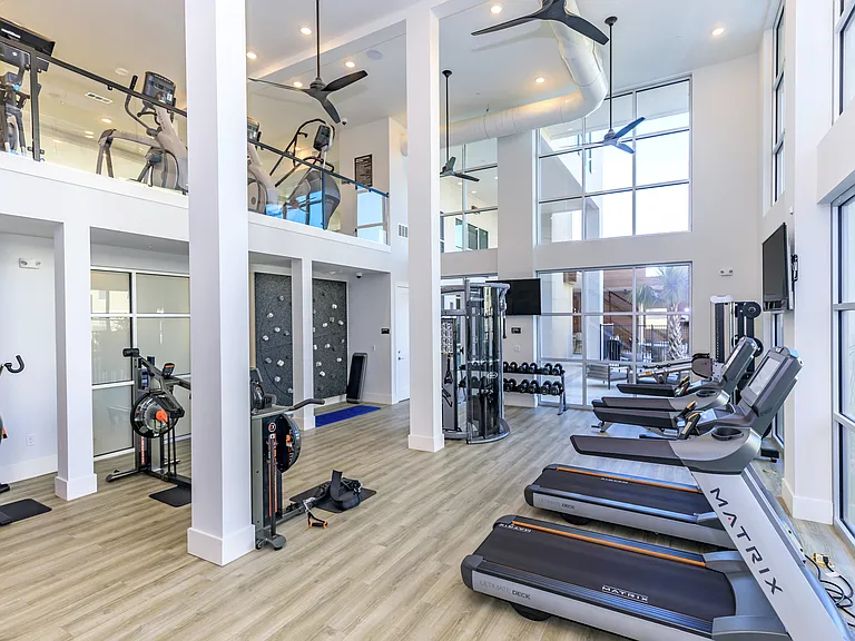 Take your fitness to the next level at our state-of-the-art fitness center at Latitude Apartments