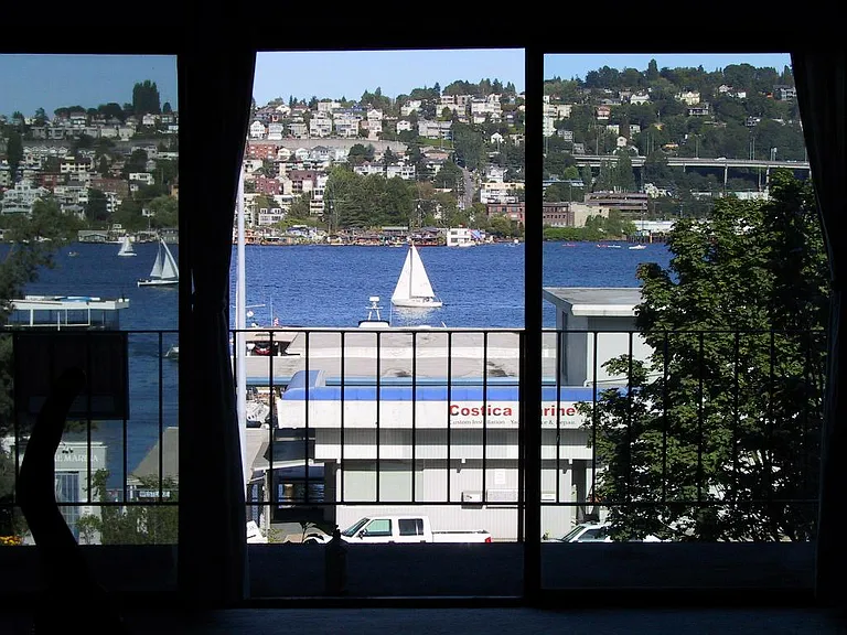 View from living room