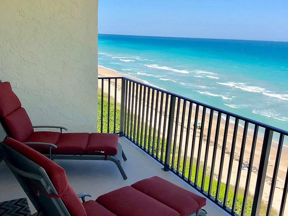 View of the Atlantic ocean from the balcony