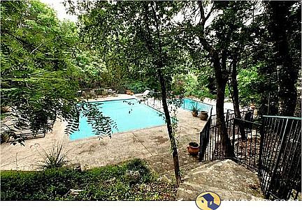 Multilevel Pool Area