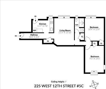 1st image of 225 W 12th St APT 5C