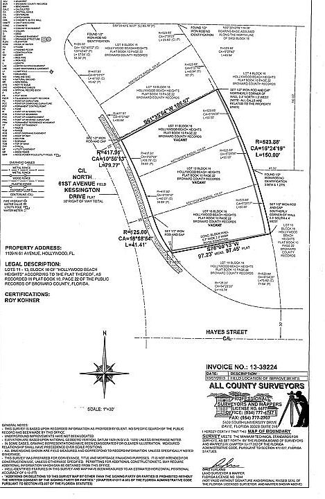 3 full size lots