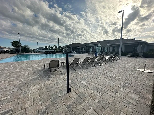 Community pool only 1.5 block away