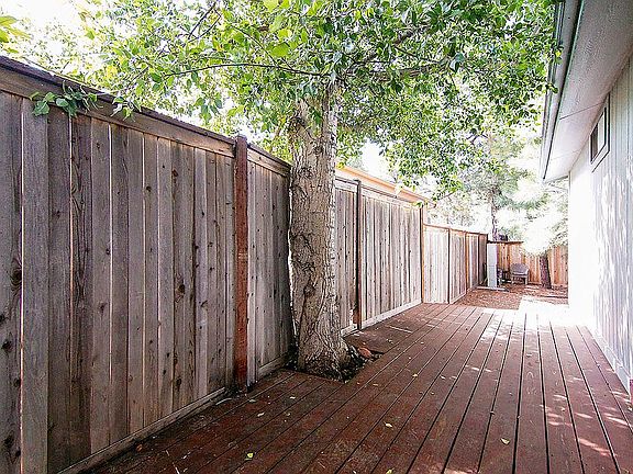 rear deck off slider 