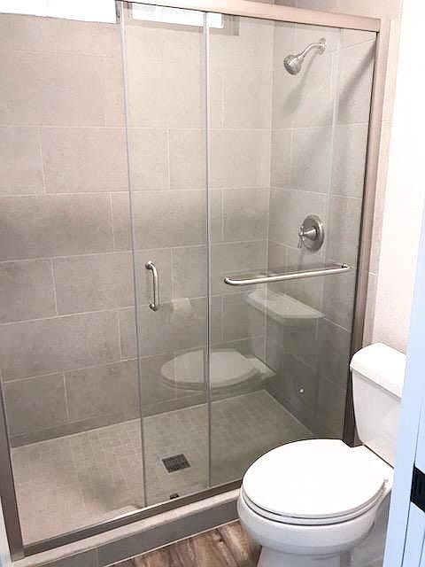 master shower bathroom
