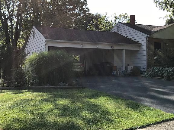 Front View of Carport
