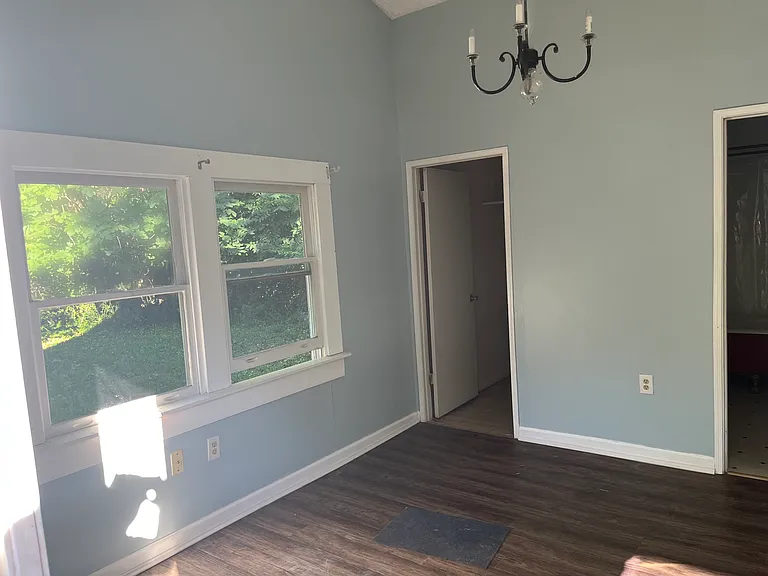 Bedroom with closet