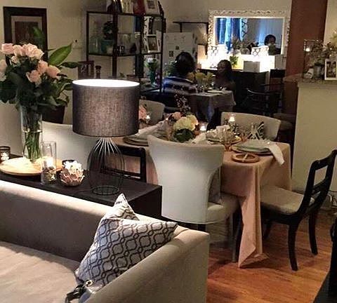 Example of the apartment when decorated