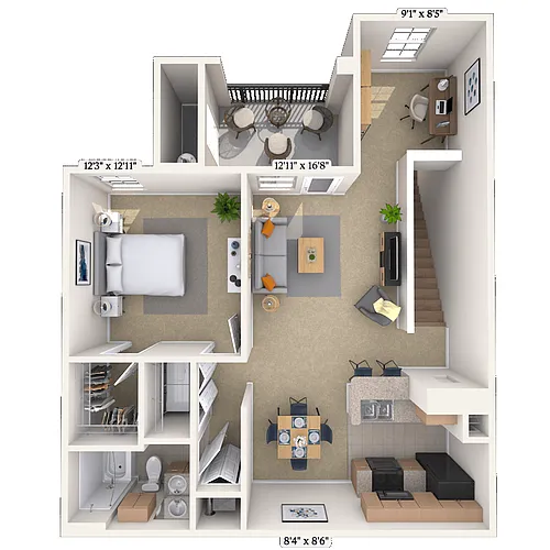 Floor plan 11C