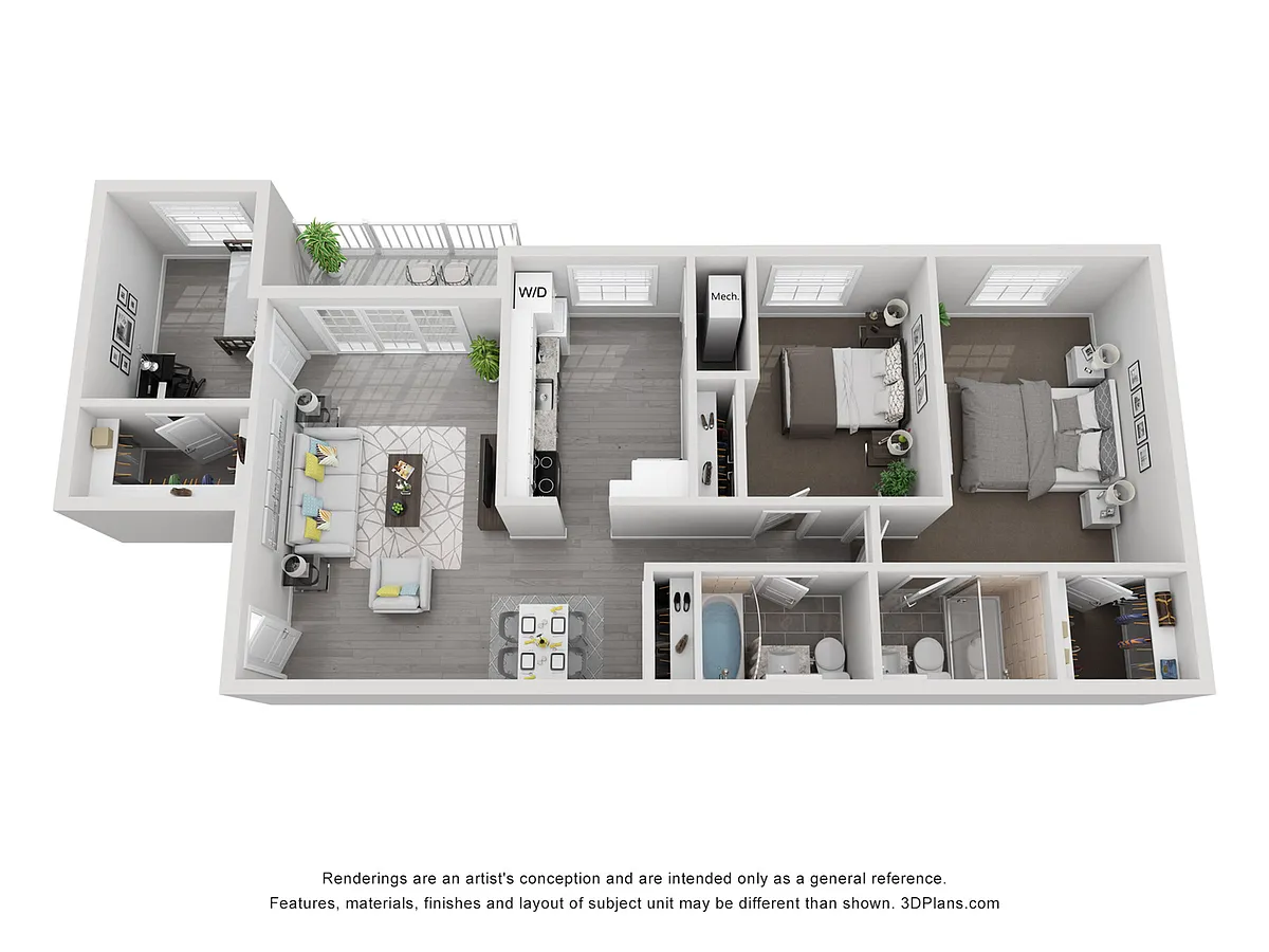 Floor plan Meadowbrook