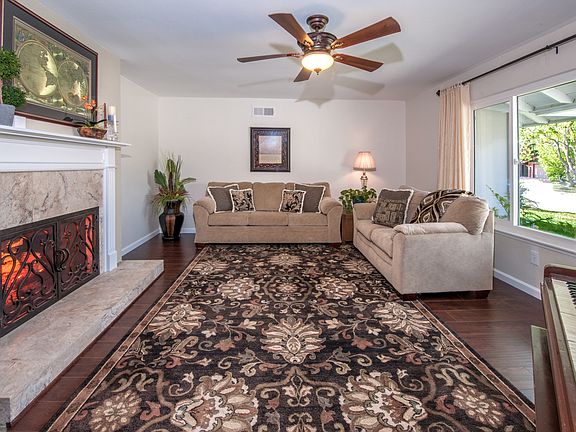 Living room w/fireplace.