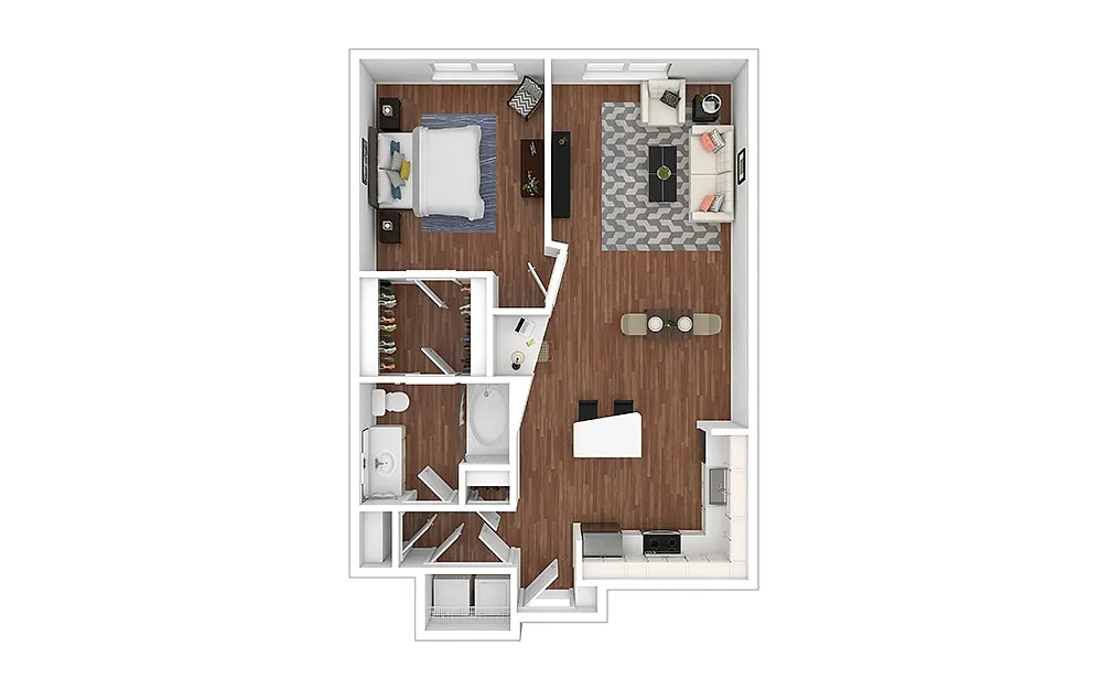 Floor plan Emerald - Renovated