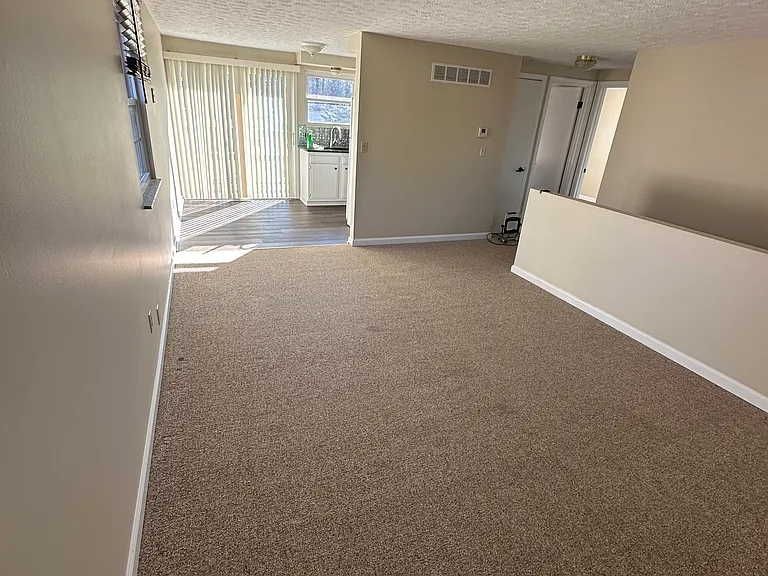 Upstairs Living and Kitchen Eating
