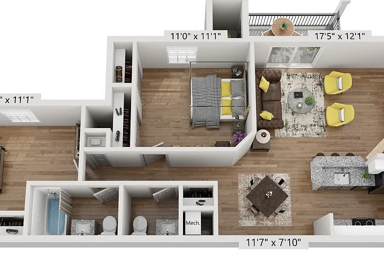 Elm floor plan Kensington Crossing