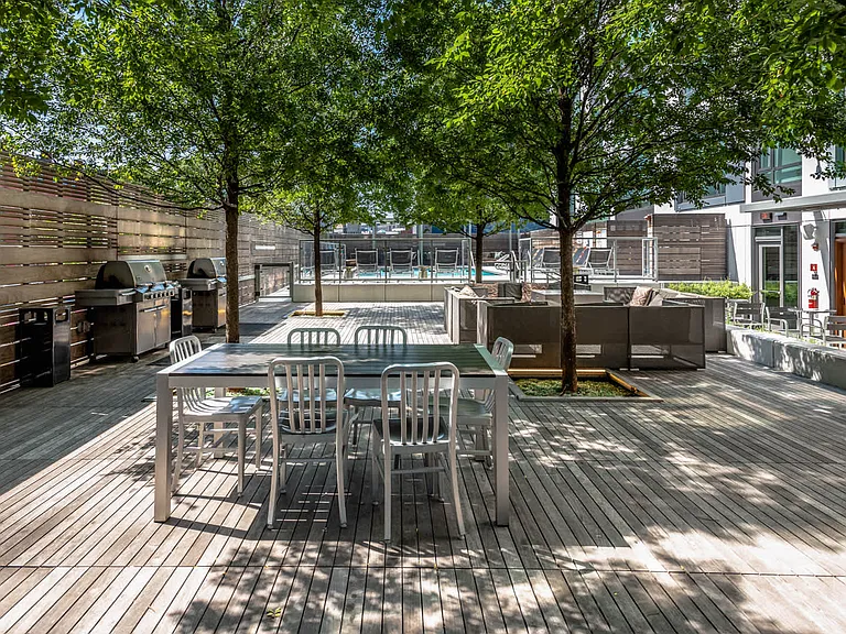 Deck and Grilling Space