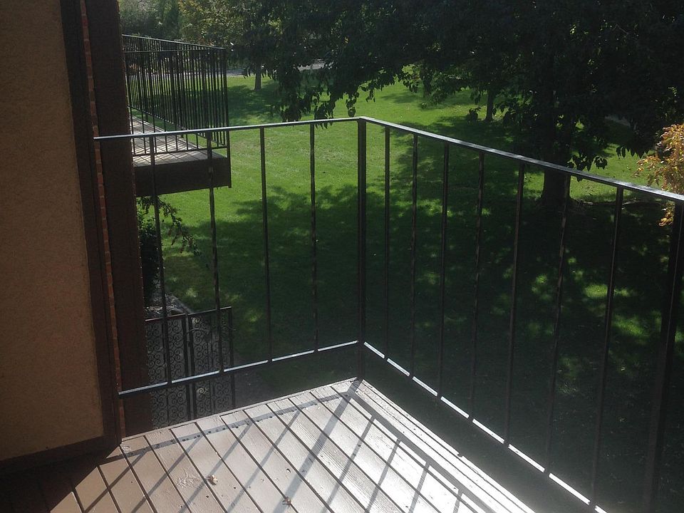 Balcony off living room