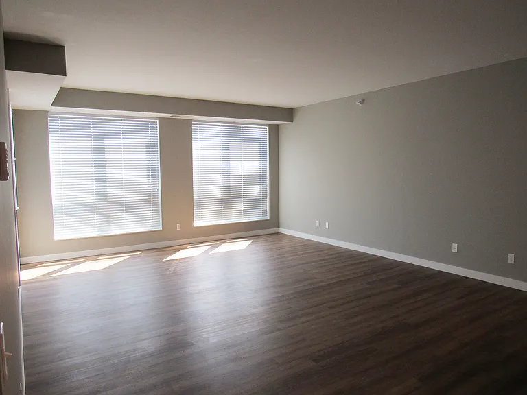 Beautiful windows in the living room.