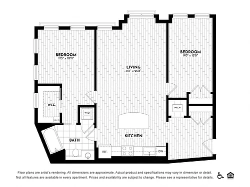 Floor plan Flat 102