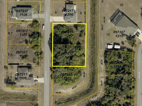 LOTS 7 & 8 S LIPSCOMB STREET LOT 7 8, NORTH PORT, FL 34287