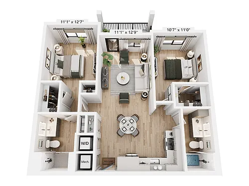 Floor plan C1