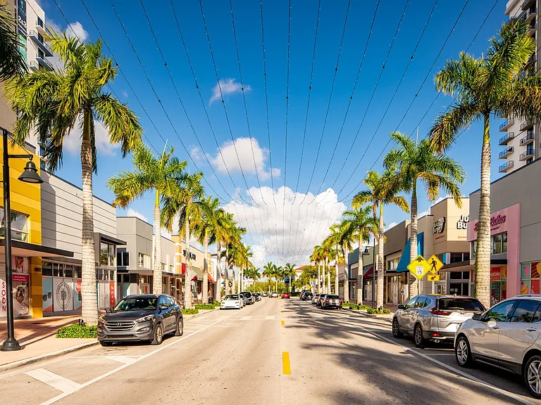 Downtown Doral offers ample shopping and dining options.