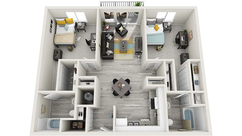 Floor plan Wynwood - Station