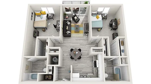 Floor plan Wynwood - Station