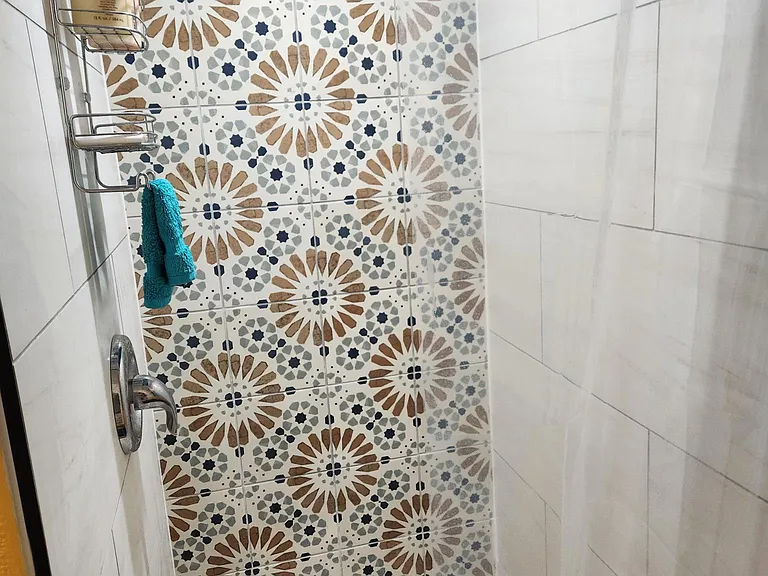 new shower