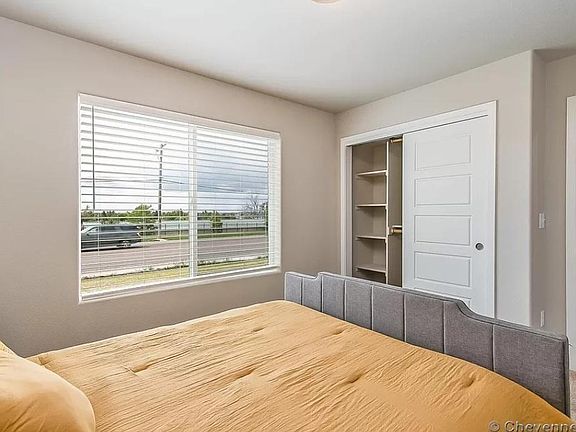 Unfurnished unit. Photo to show what unit could look like with furniture.