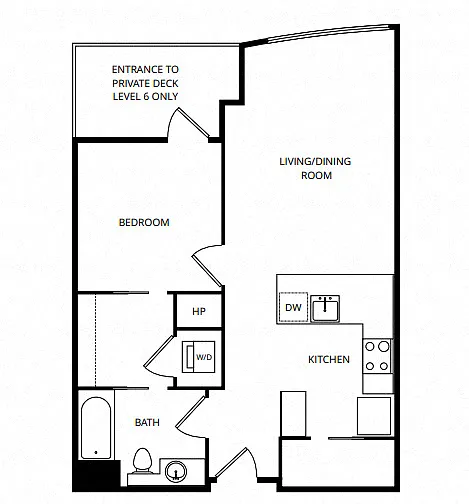 Floor plan Plan E