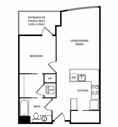 Floor plan Plan E