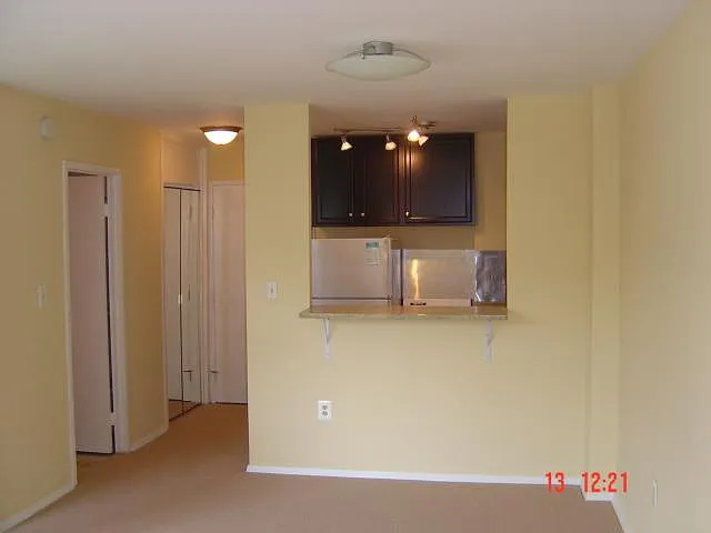 Foyer and kitchen