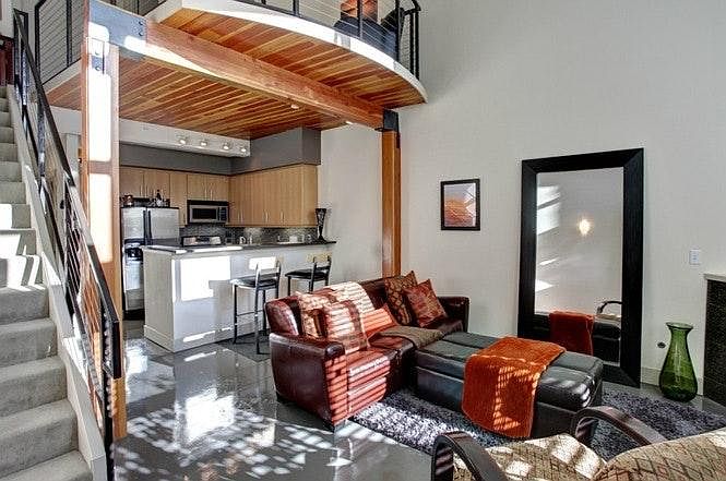 Primary living space (prior to kitchen remodel)