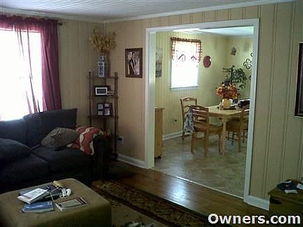 opened living and dining rooms