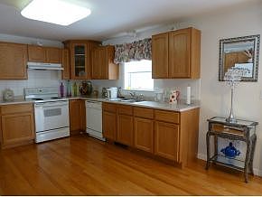 Kitchen with Hardwood Flooring