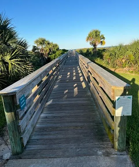An easy 15-minute stroll from the house...