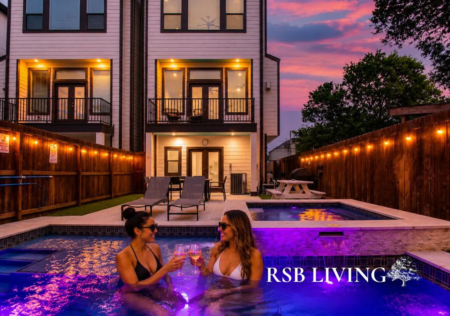 Elegant 3BR 3.5Bath Home with Private Pool — Photo 1