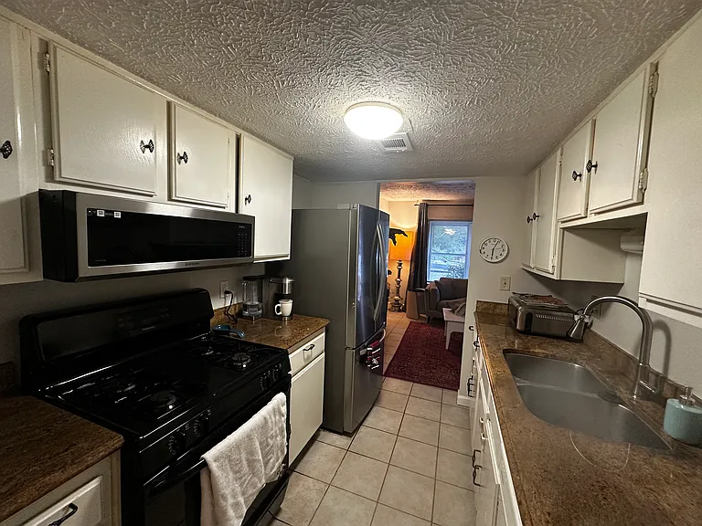 kitchen wider view (you dont see the dishwasher right side of the sink)